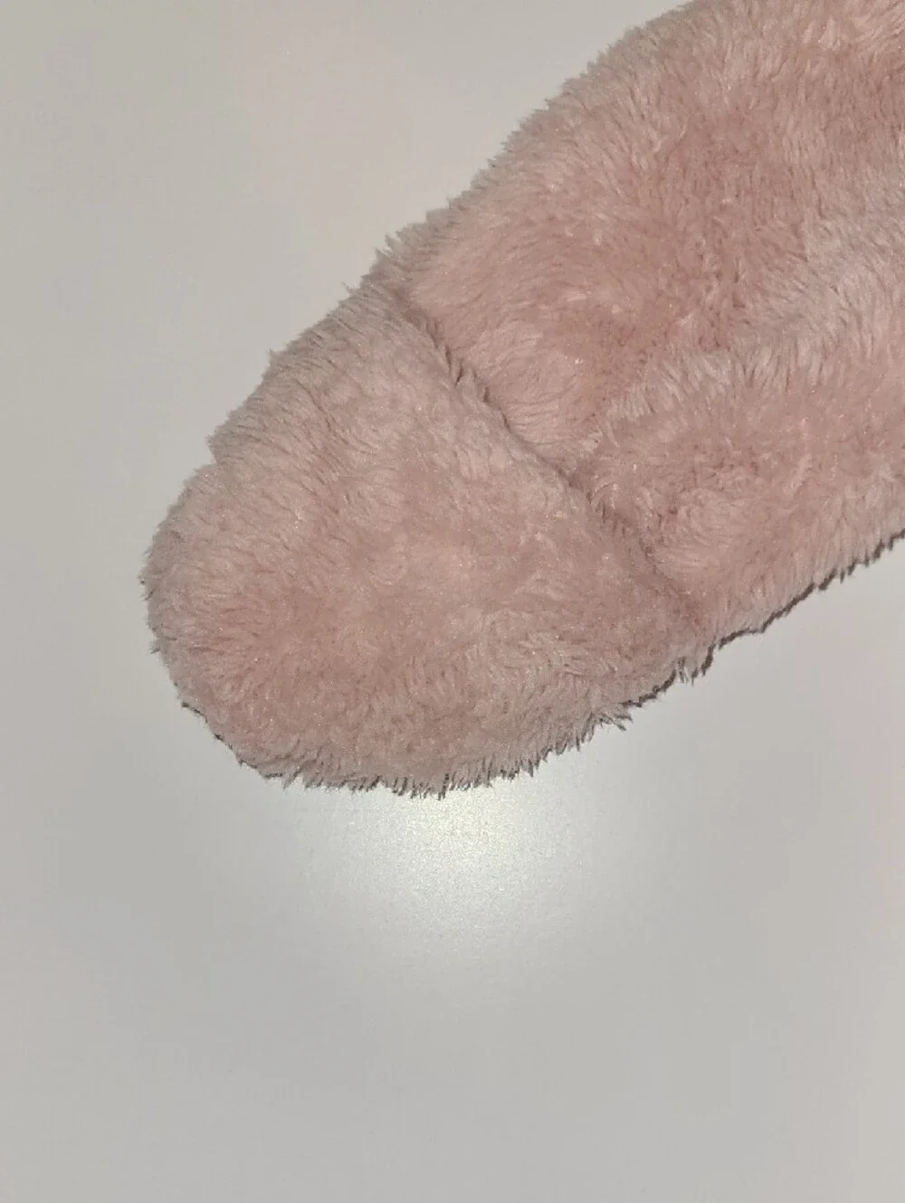 Carter's Plush Pink Bear Hooded Footie One-Piece Pram 3 Months